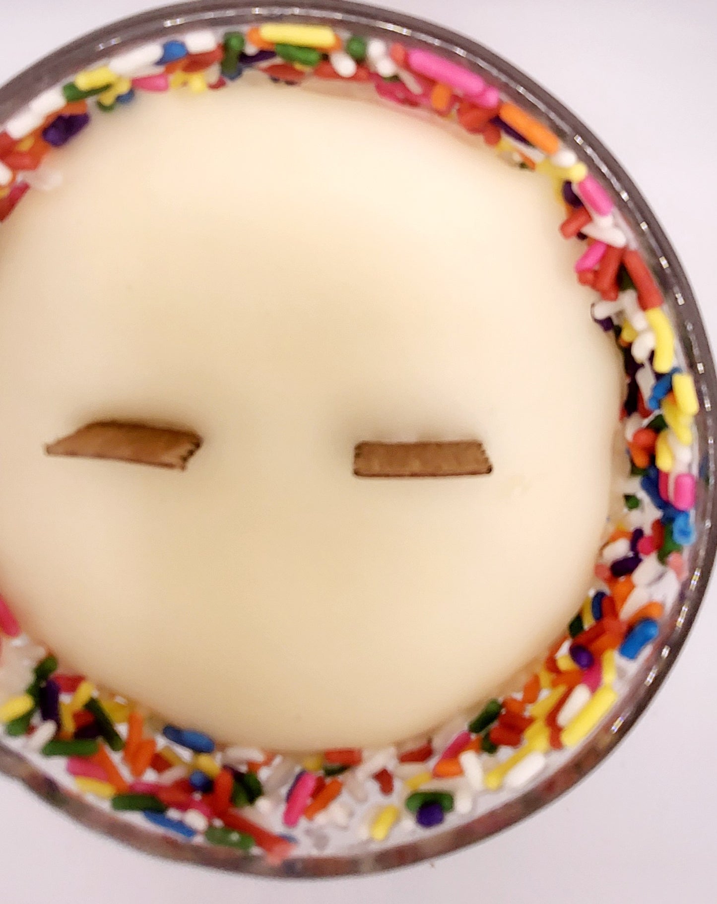 Birthday Cake Beeswax Candle 16 oz