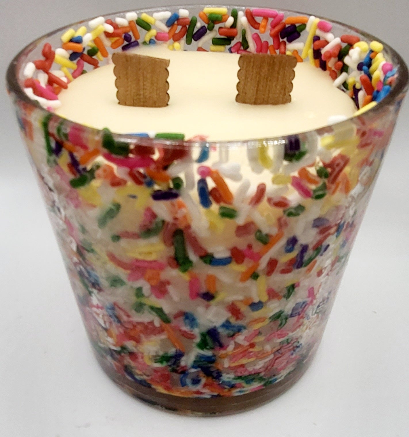 Birthday Cake Beeswax Candle 16 oz