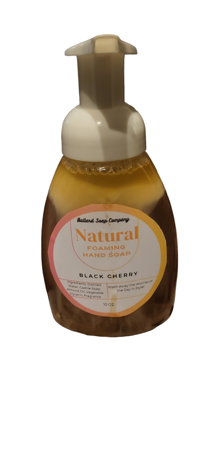 Black Cherry Natural Foaming Soap