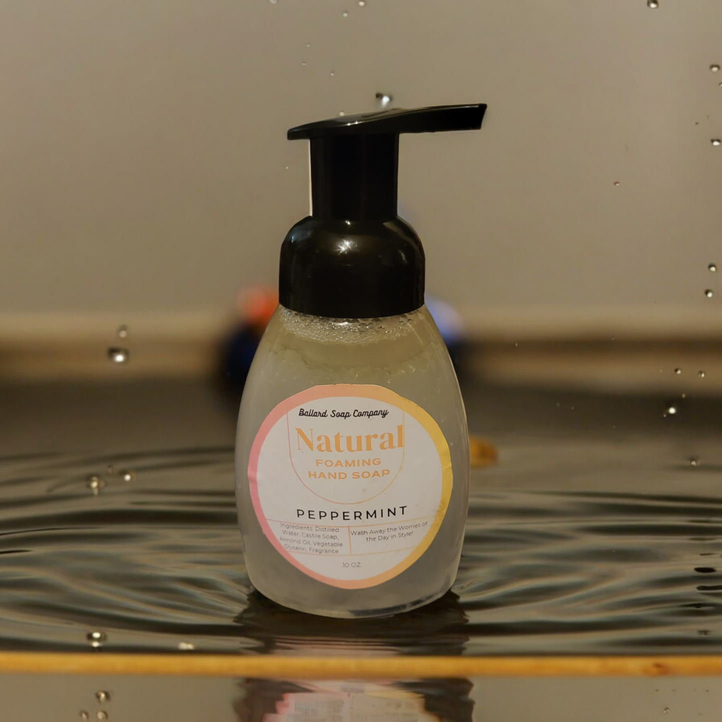 Peppermint Natural Foaming Hand Soap