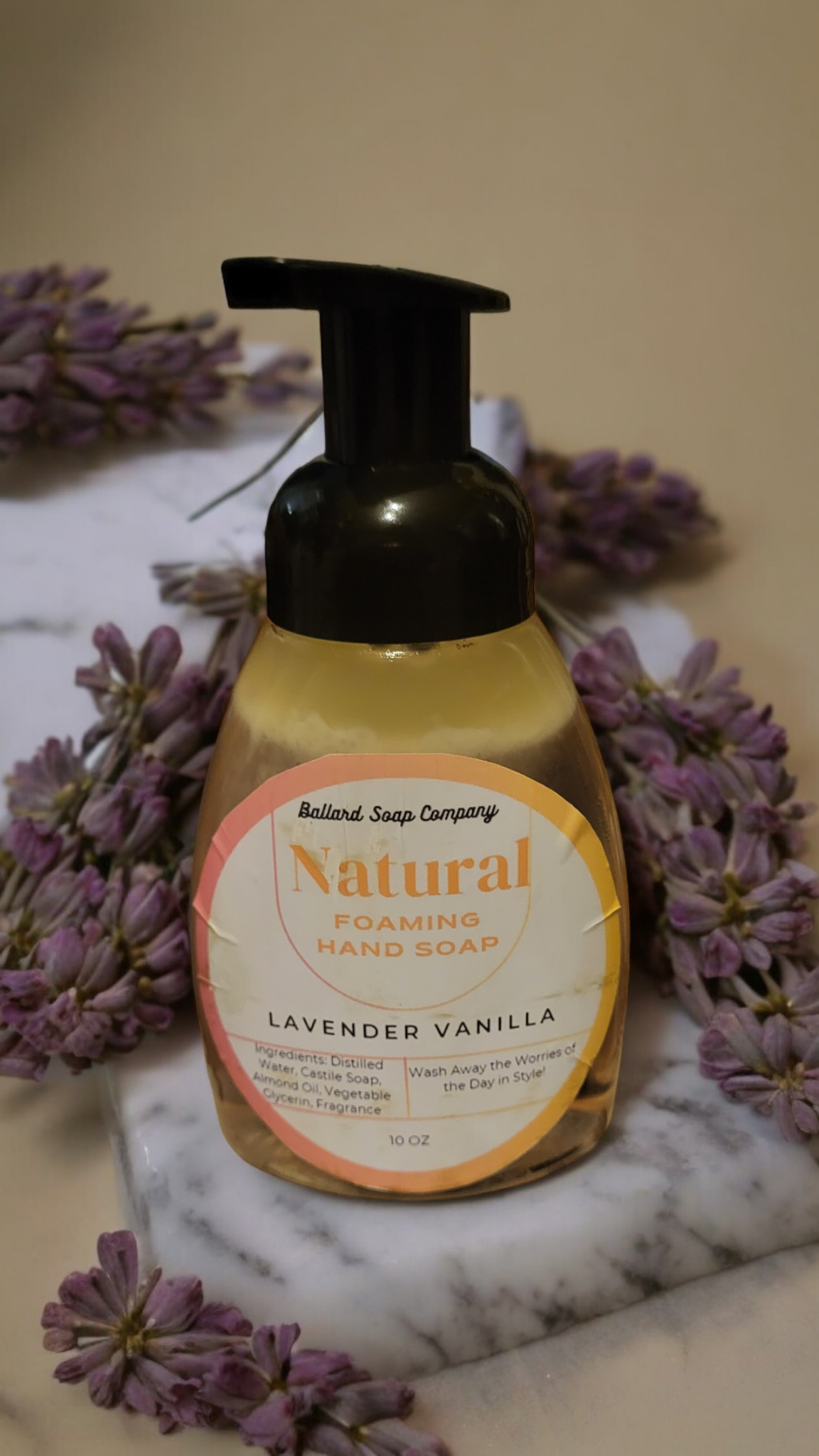 Lavender Vanilla Foaming Hand Soap