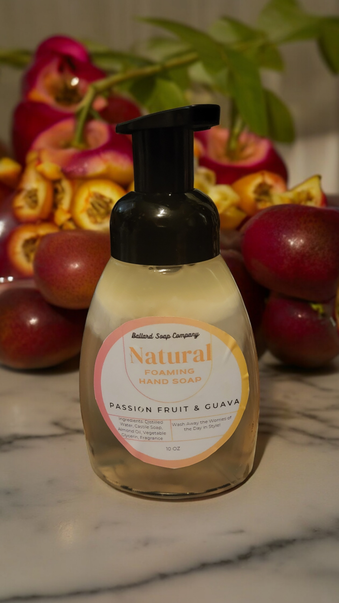 Passion Fruit & Guava Natural Foaming Hand Soap