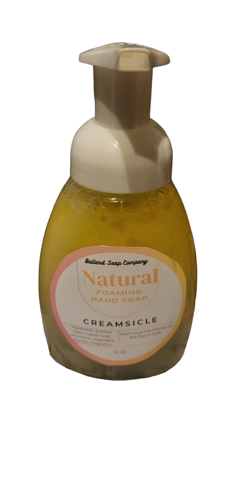 Creamsicle Natural Foaming Hand Soap