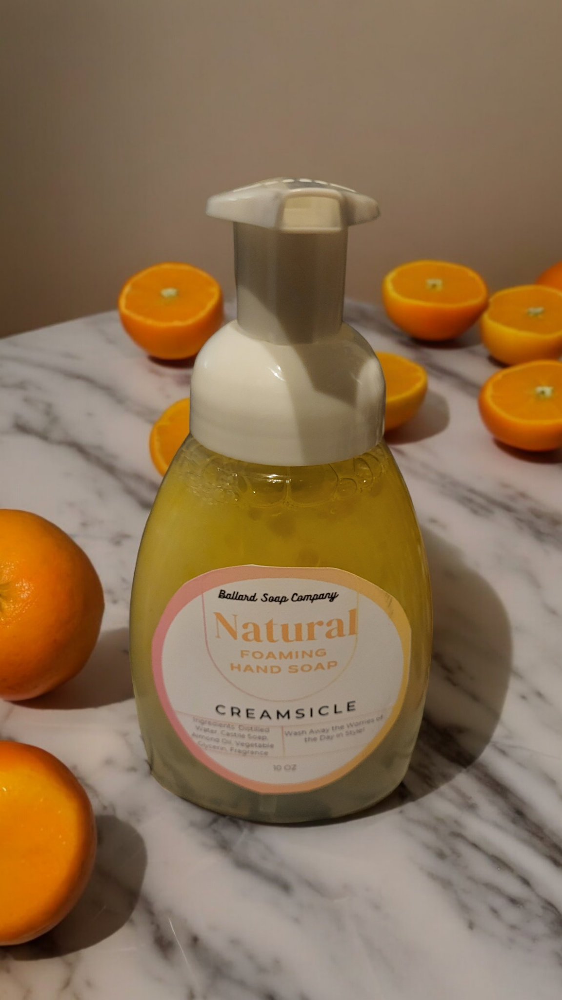 Creamsicle Natural Foaming Hand Soap