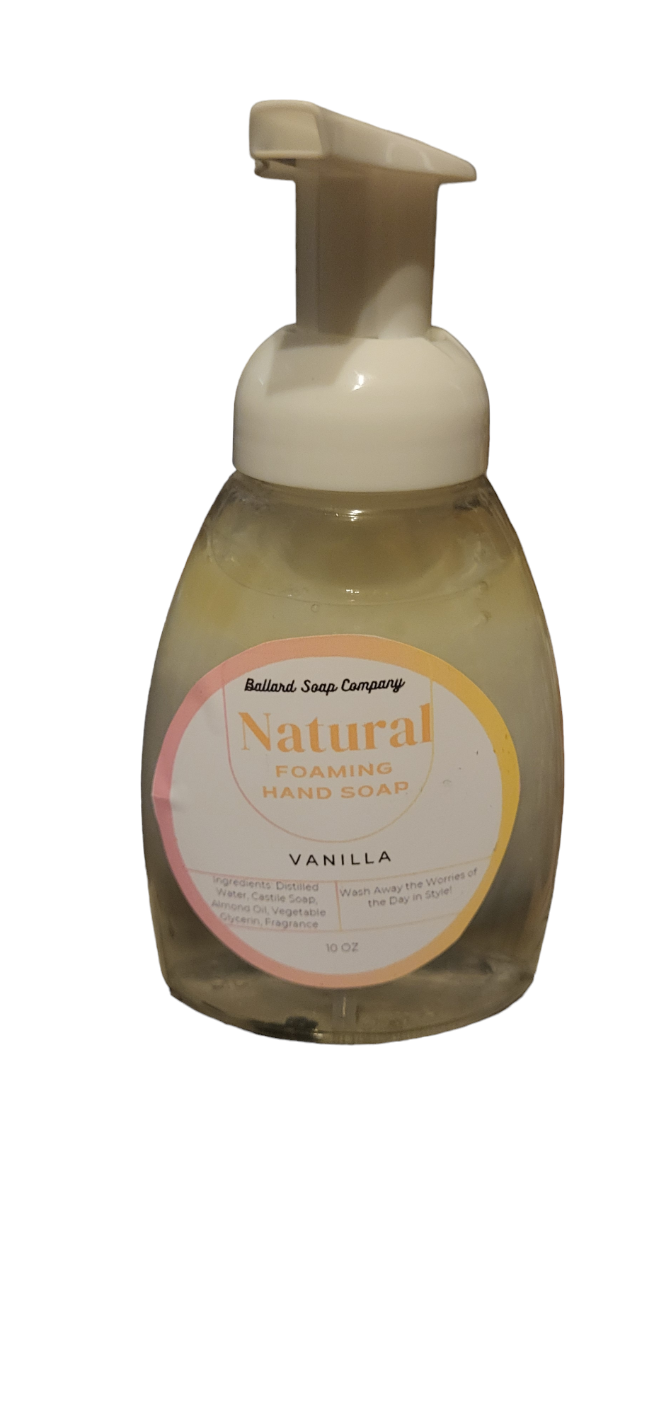 Vanilla Natural Foaming Hand Soap