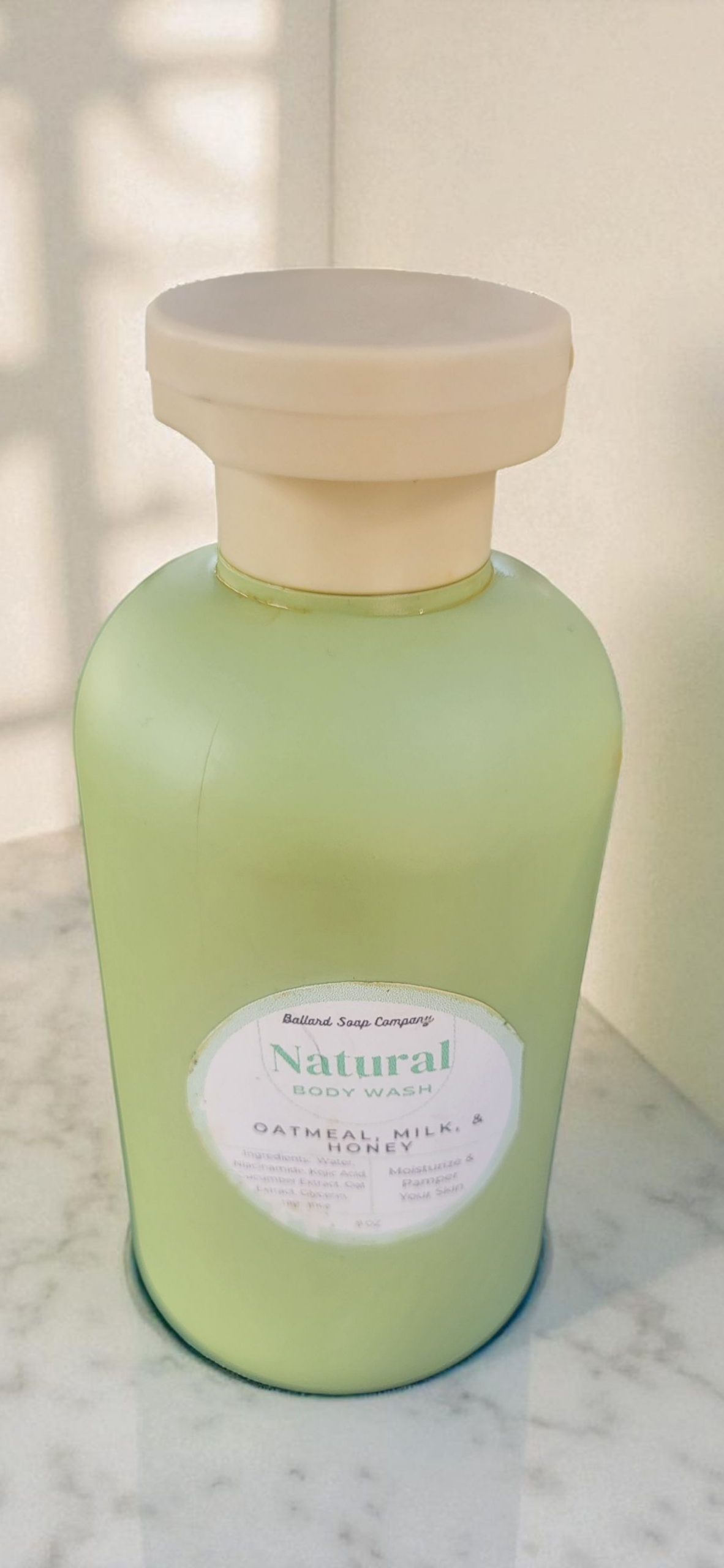 Oatmeal, Milk, and Honey Body Wash