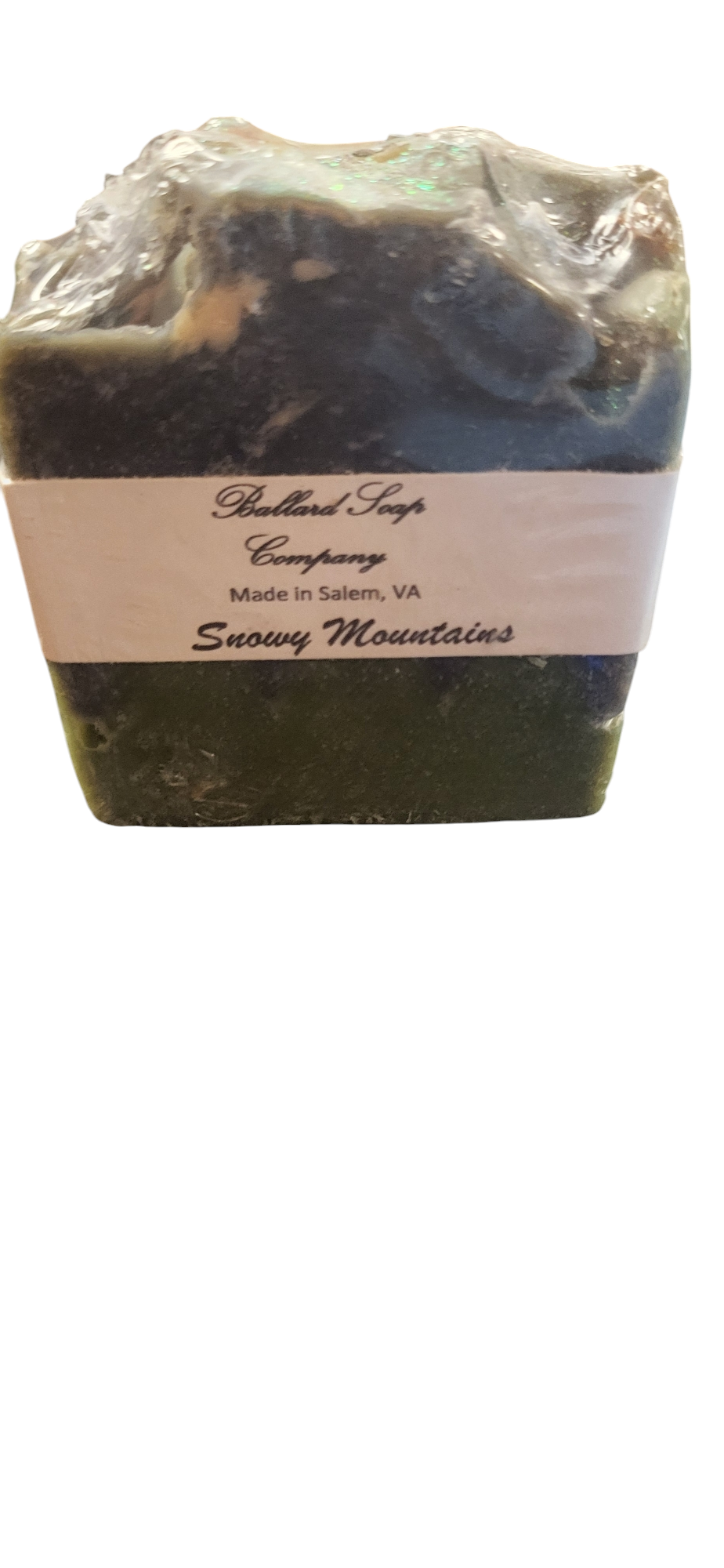 Snowy Mountain Artisan Soap Bar