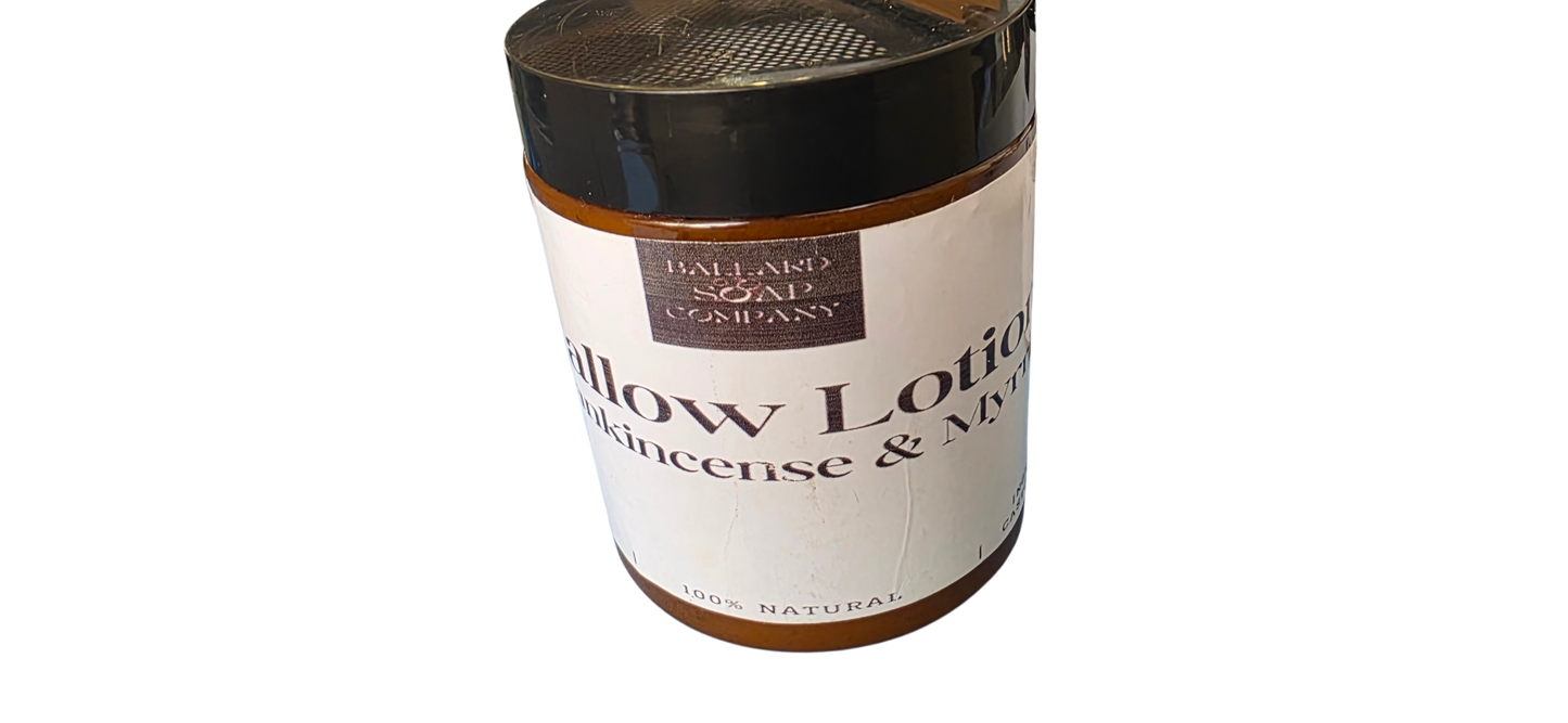 Frankincense and Myrhh Tallow Lotion