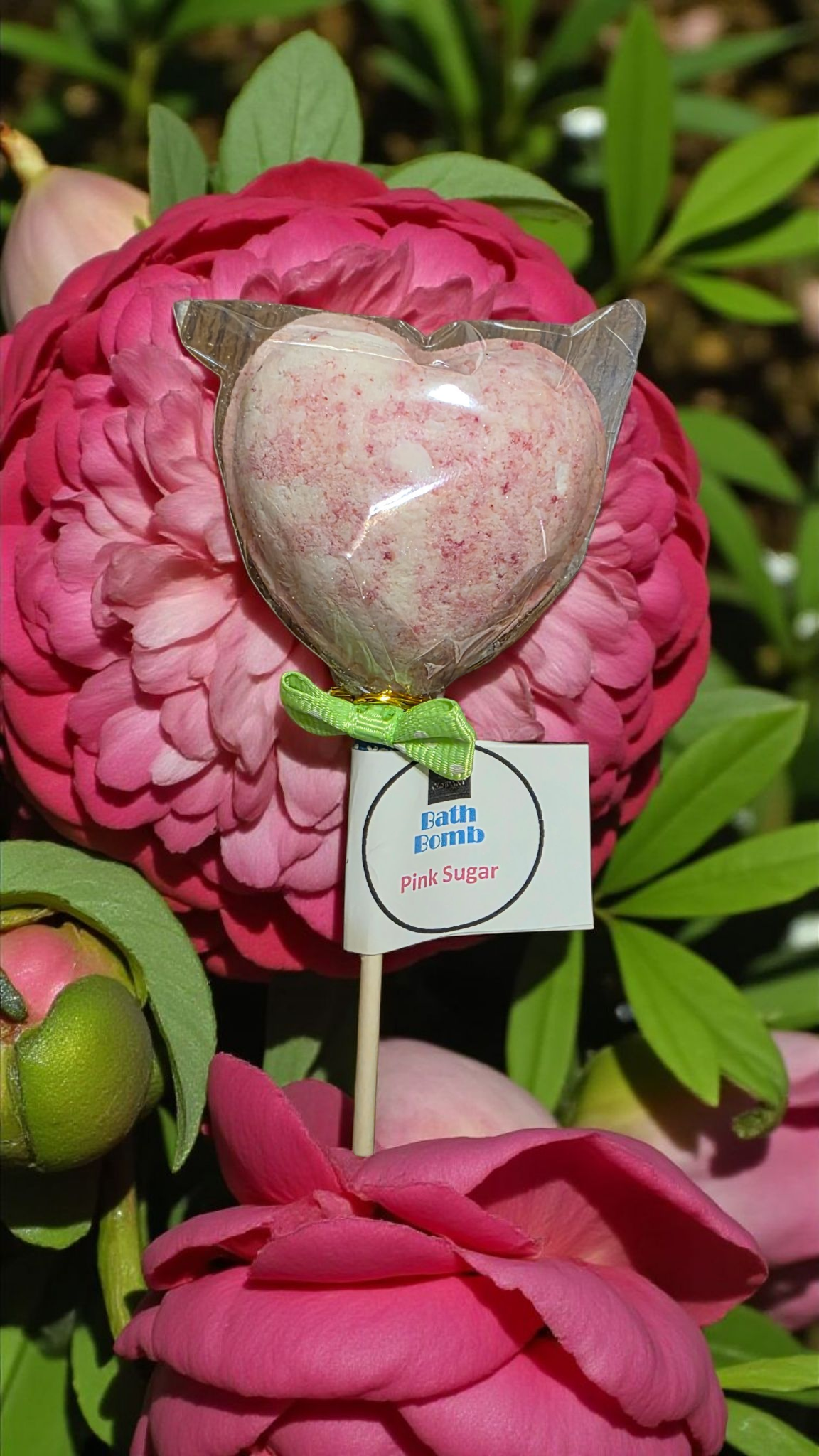 Pink Sugar Bath Bomb