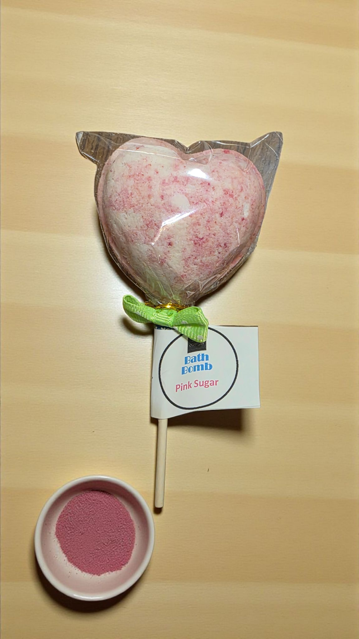 Pink Sugar Bath Bomb