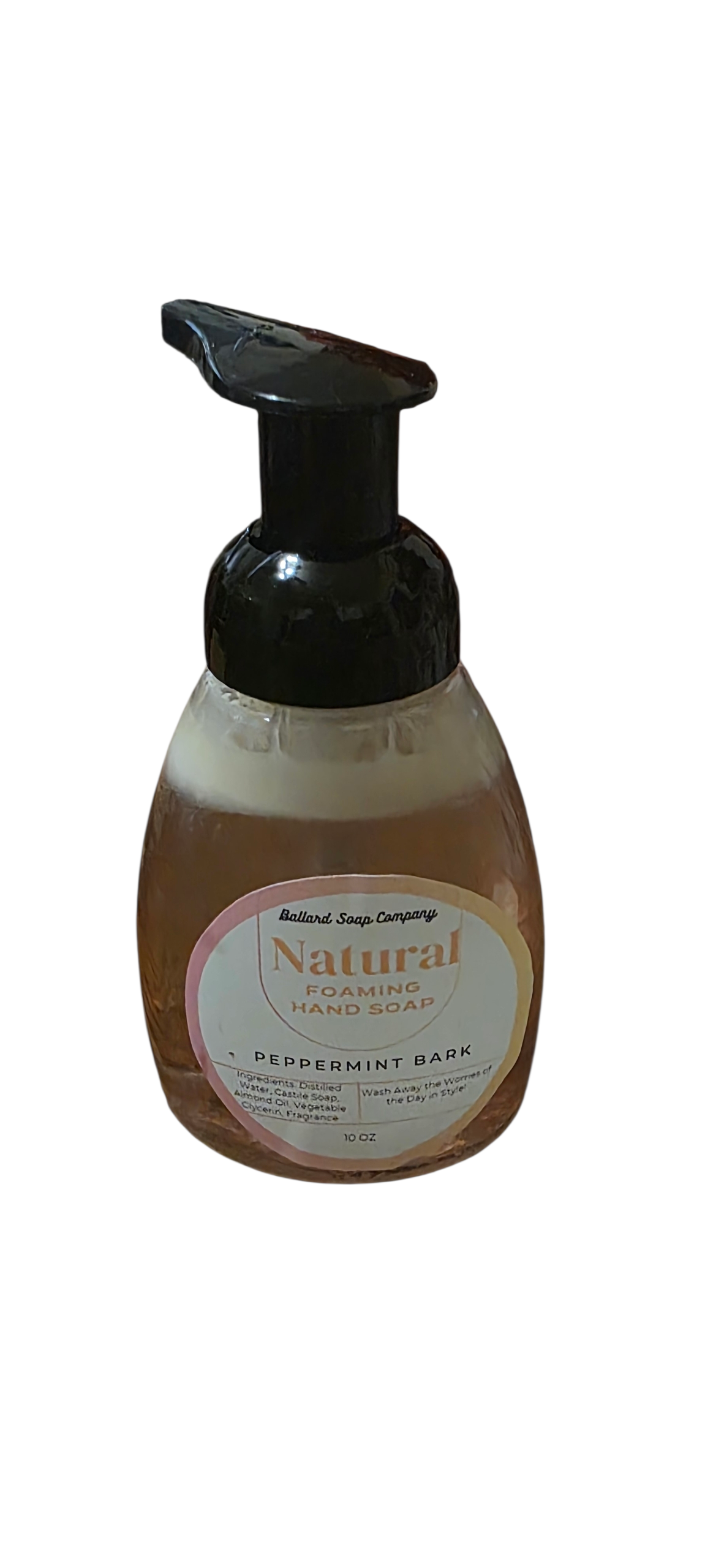 Peppermint Bark Natural Foaming Soap