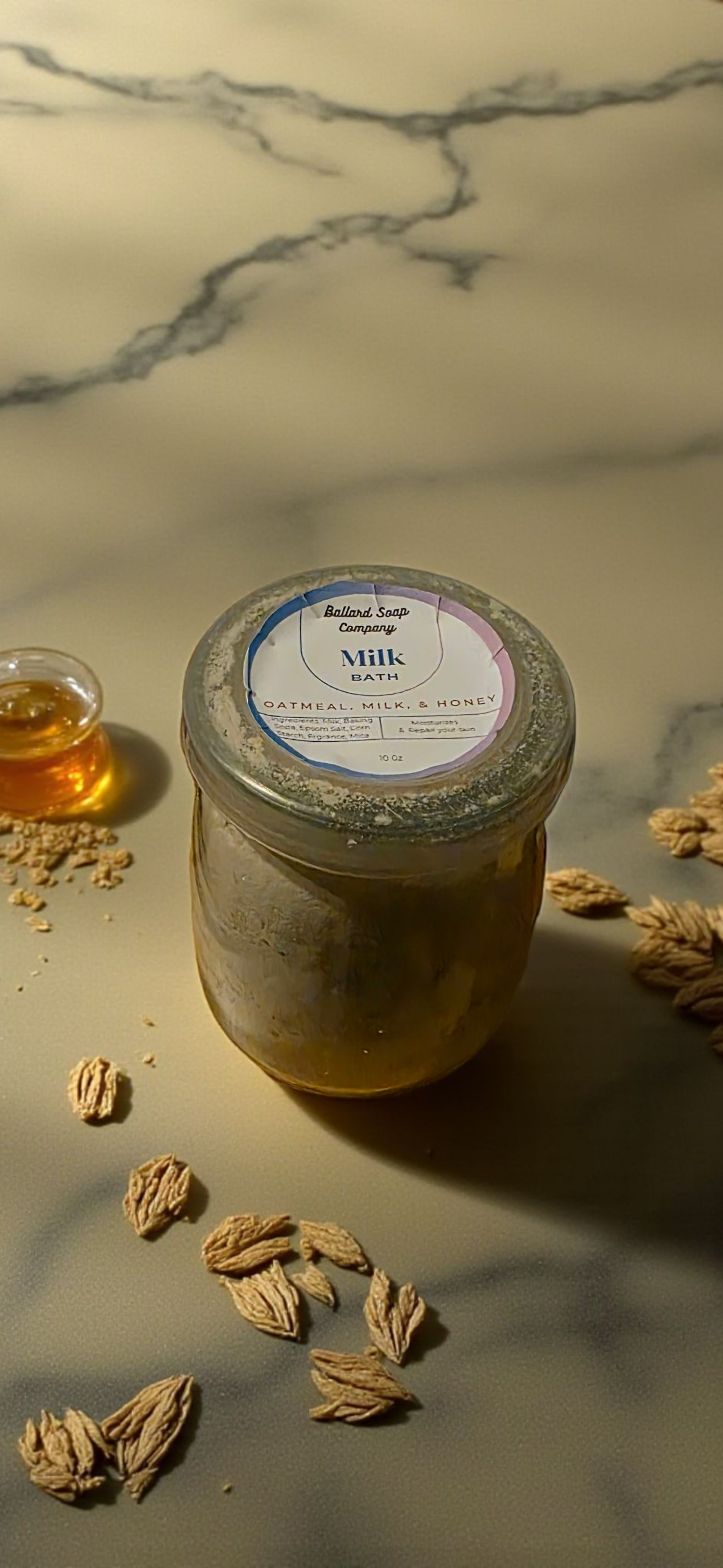 Oatmeal, Milk, and Honey Milk Bath