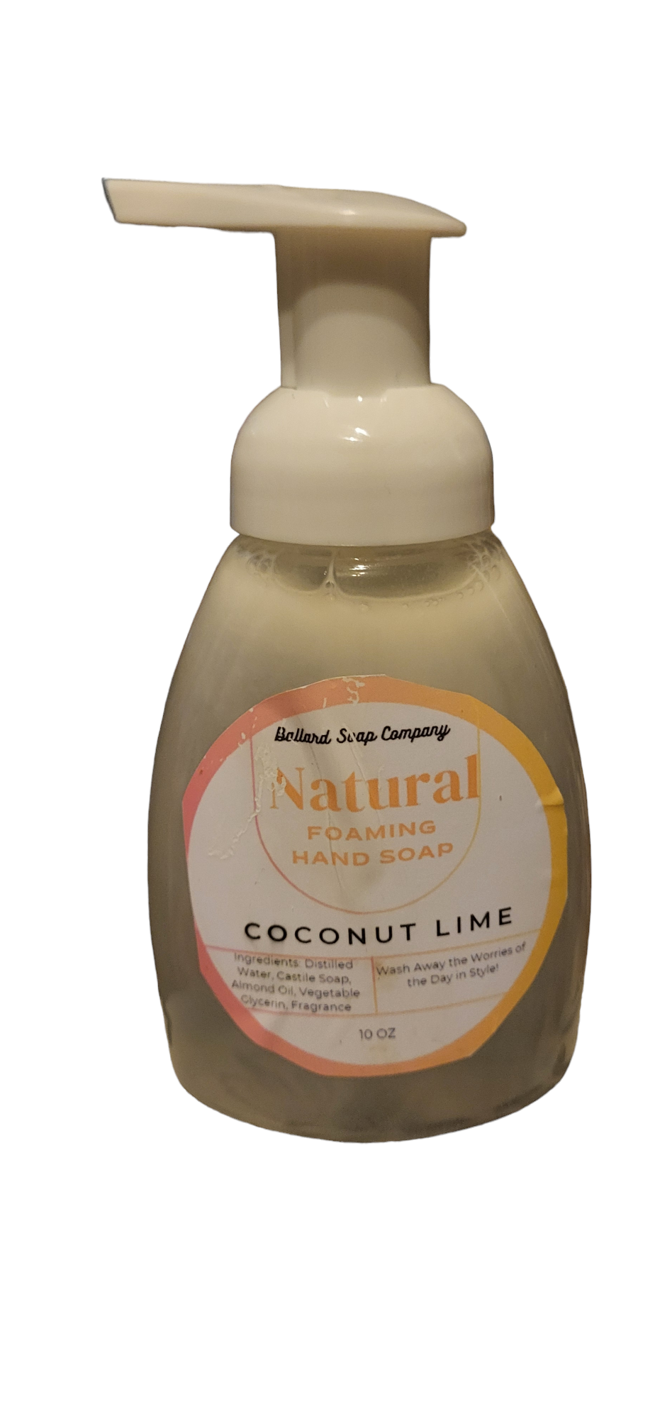 Coconut Lime Natural Foaming Hand Soap