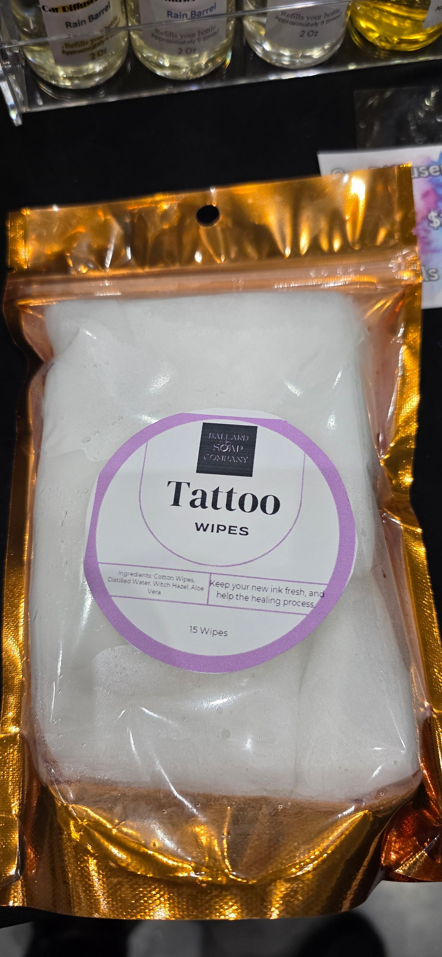Tattoo wipes