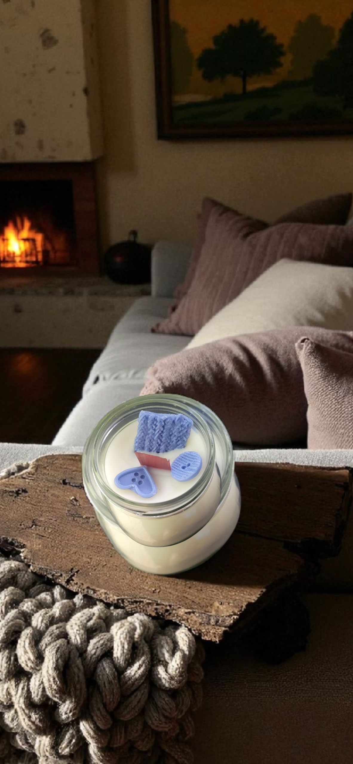 Sweater Weather Beeswax Candle 10 oz