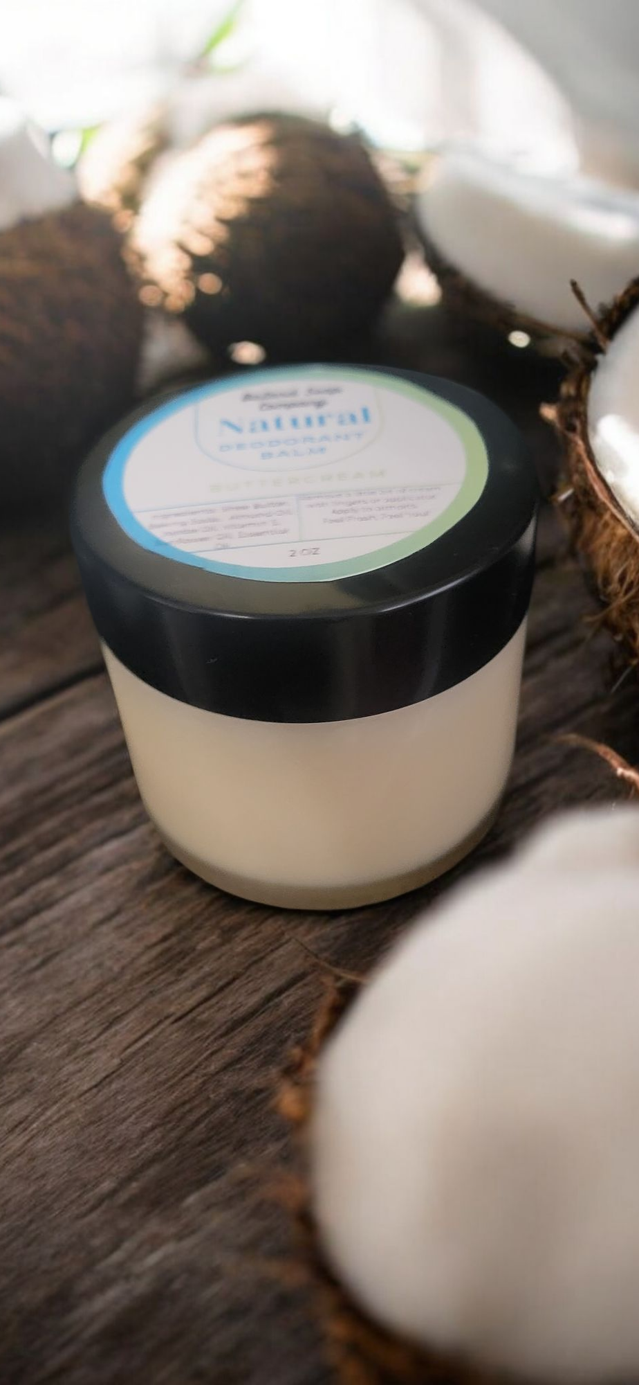 Coconut Natural Deodorant