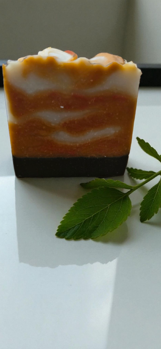 Peppermint Bark Artisan Soap Bar