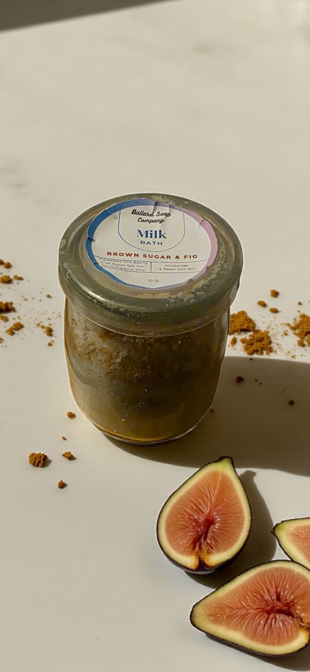 Brown Sugar and Fig Milk Bath