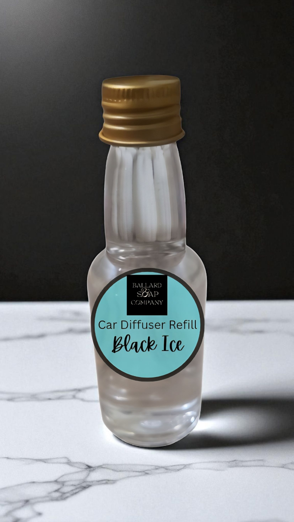 Black Ice Car Diffuser Refill