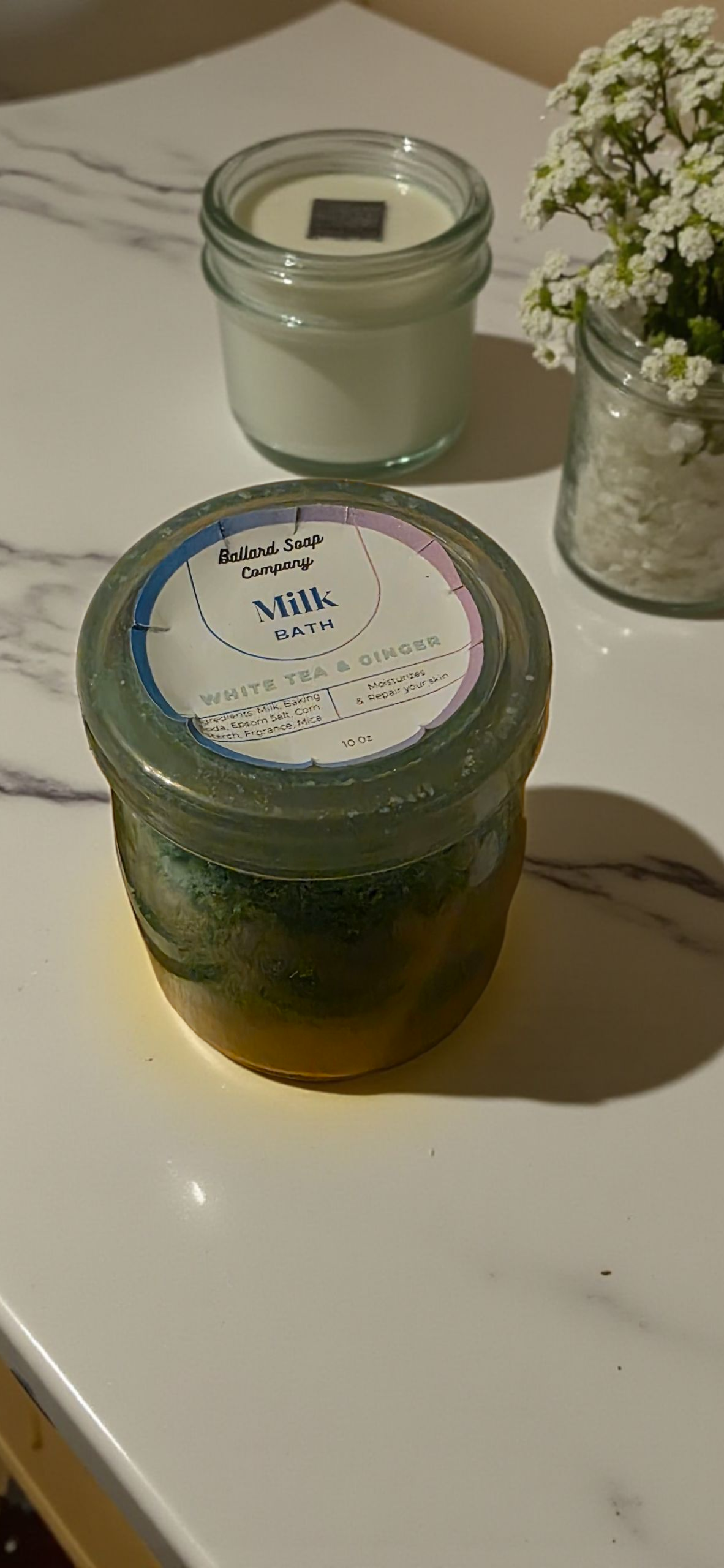 White Tea and Ginger Milk Bath