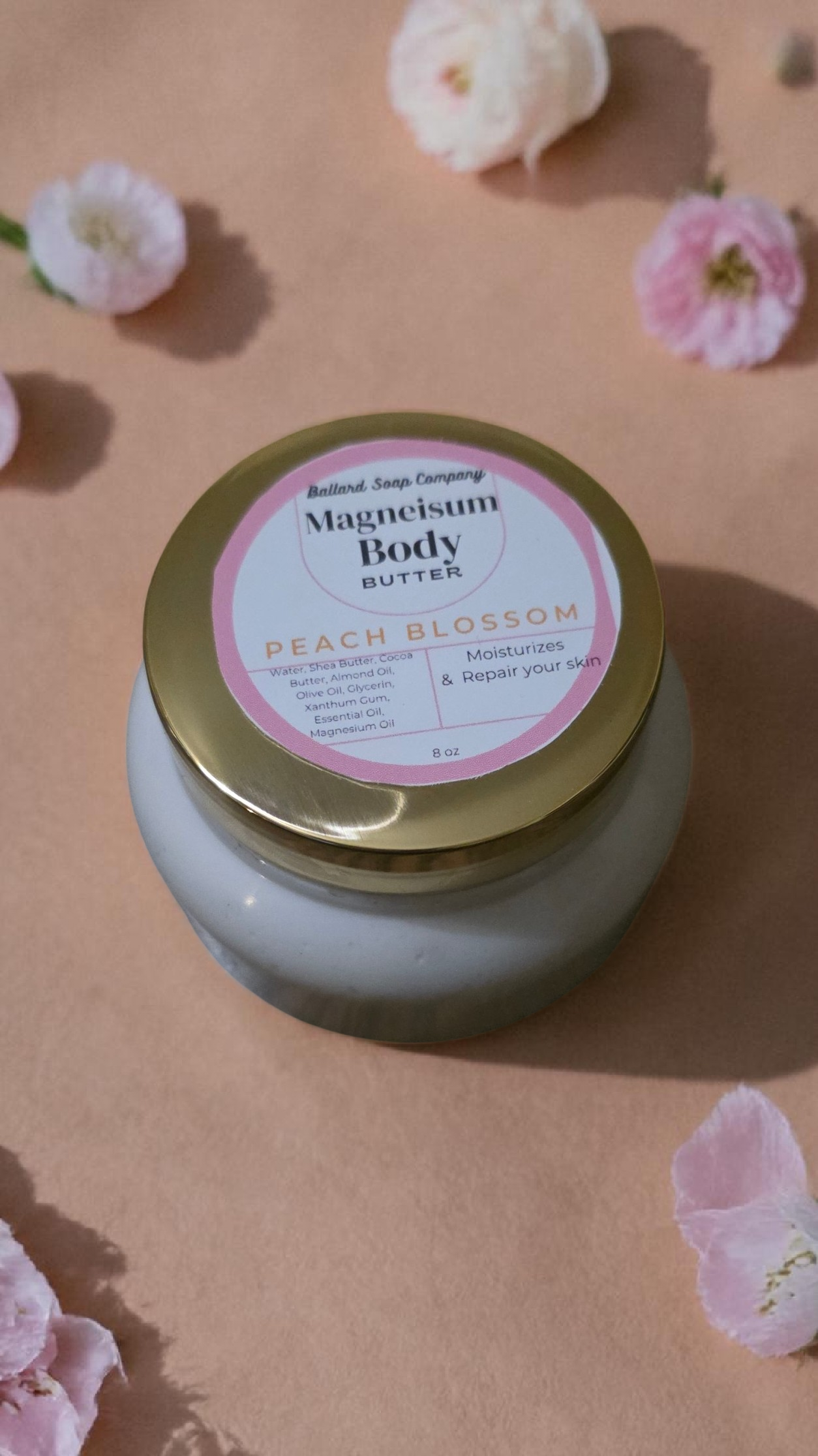 Peach Blossom Magnesium Body Butter