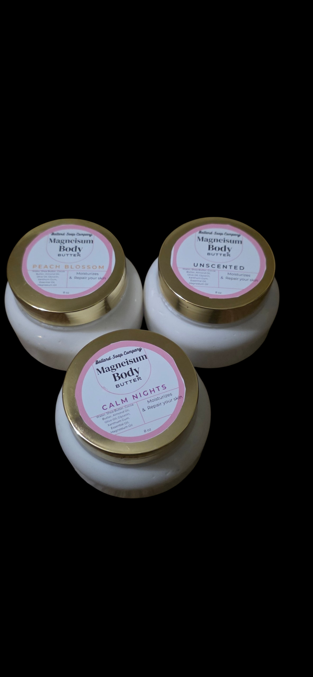 Calm nights Magnesium Body Butter 8 oz