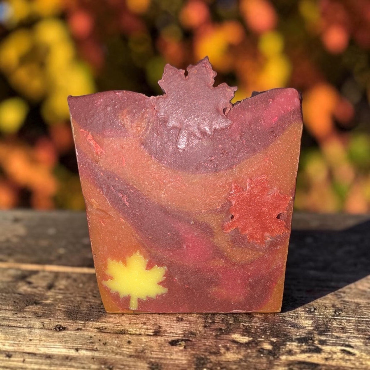 Autumn Leaves Artisan Soap Bar