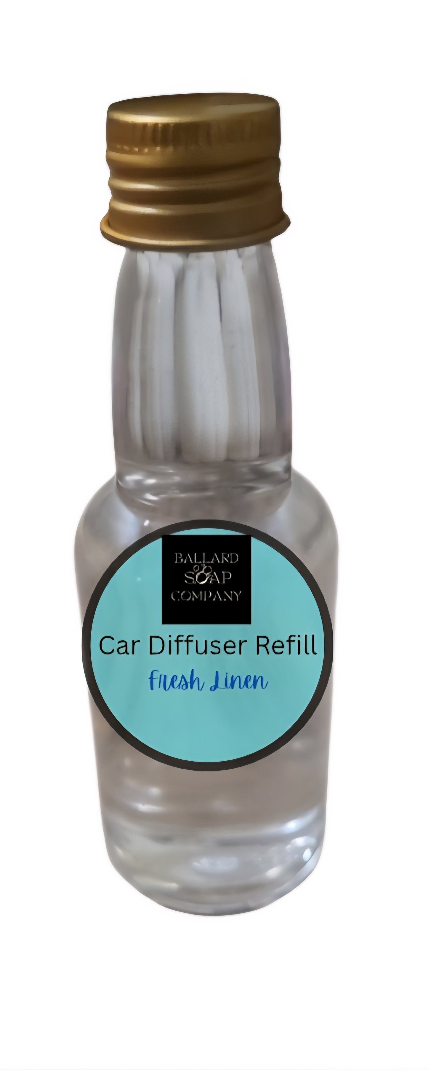 Fresh Linen Car Diffuser Refill 2 oz
