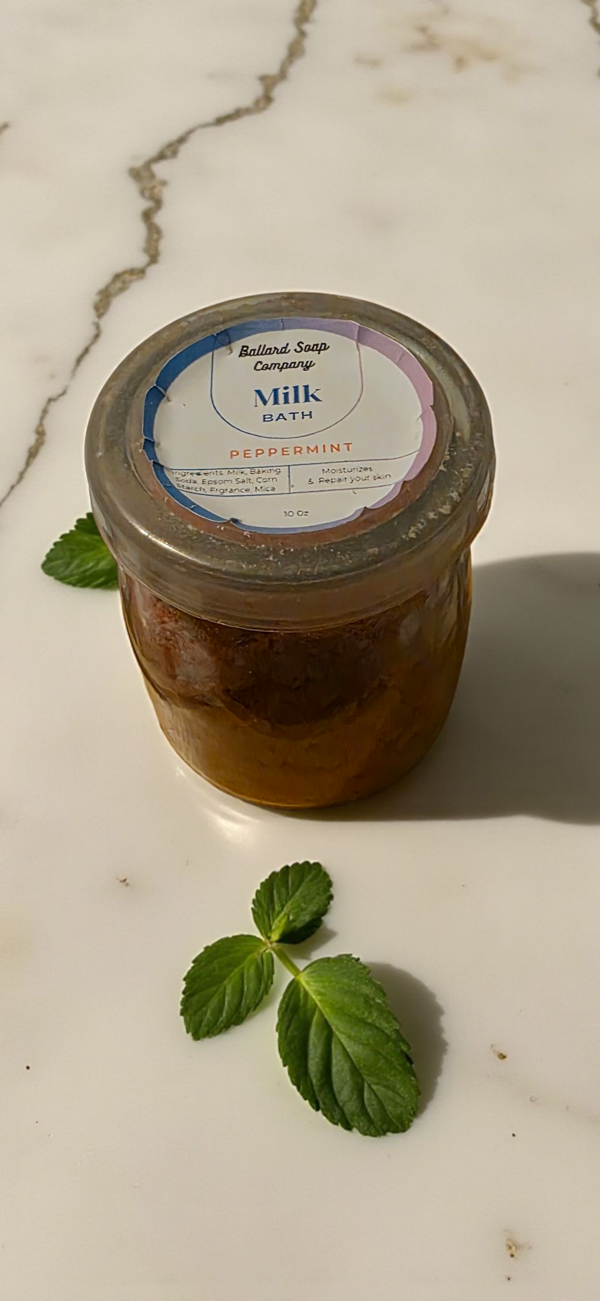 Peppermint Milk Bath