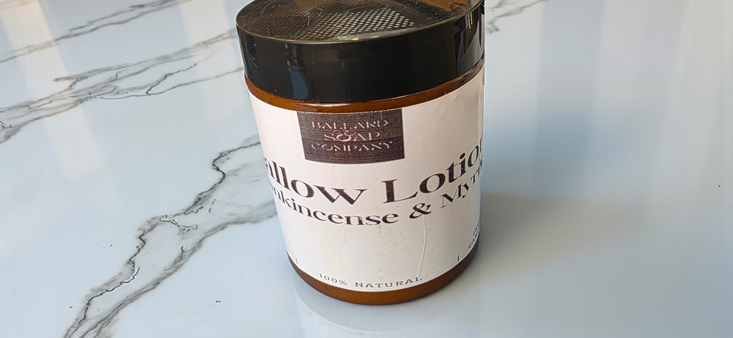 Frankincense and Myrhh Tallow Lotion