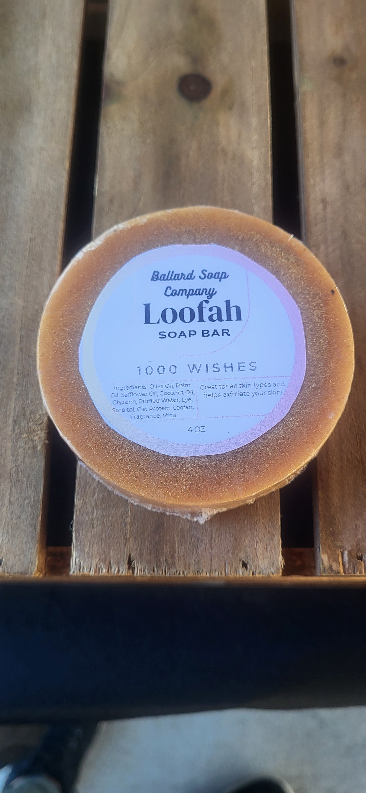 1000 Wishes Loofah Soap