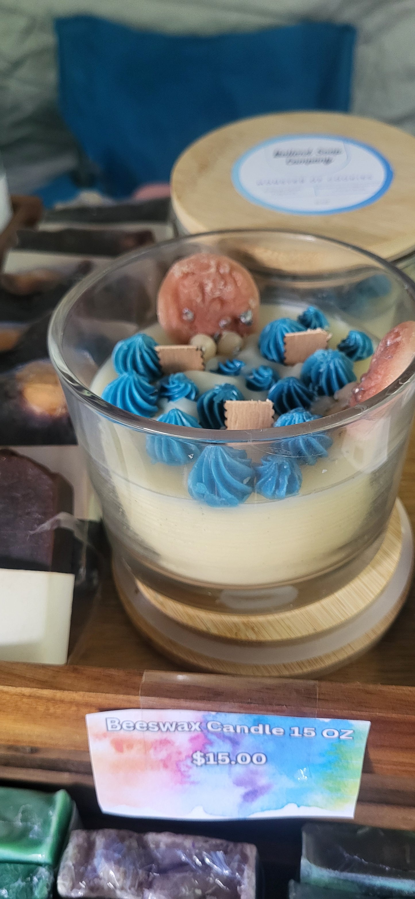 Monster of the Cookies Beeswax Candle 15 oz