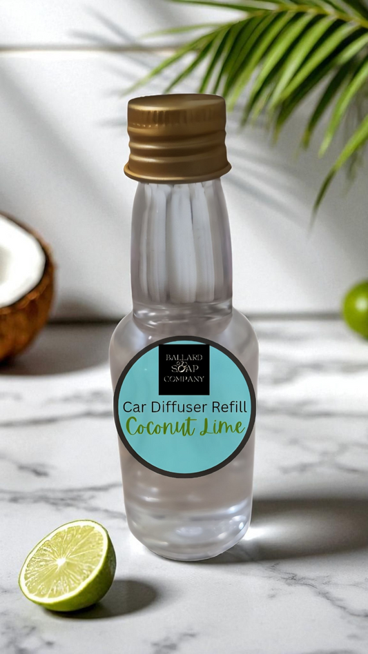 Coconut Lime Car Diffuser Refill