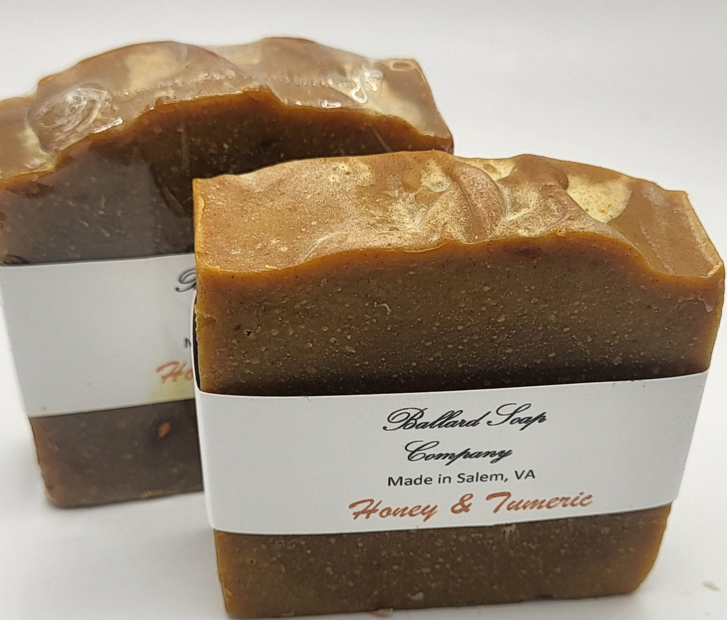 Honey and Turmeric Unscented Artisan Soap Bar