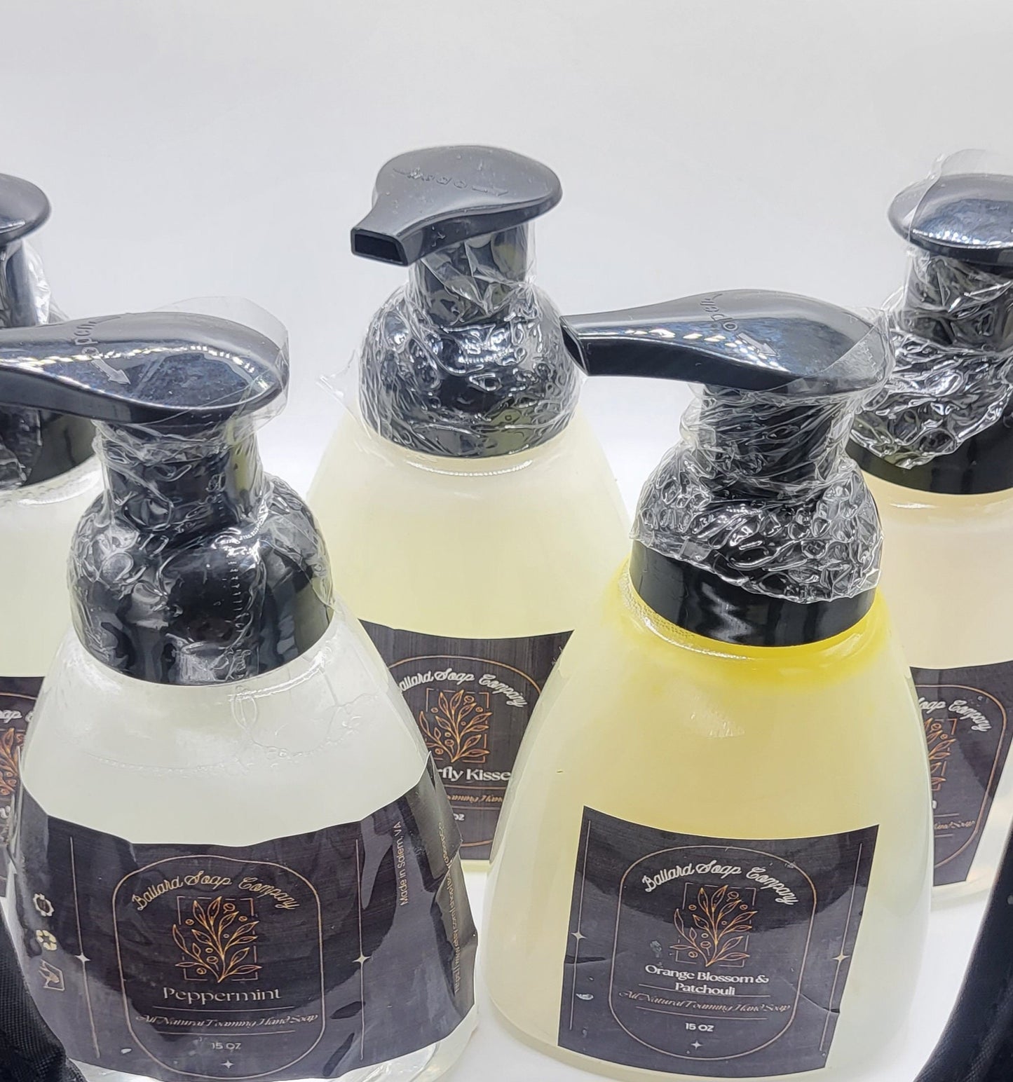 Orange Blossom and Patchouli Natural Foaming Hand Soap